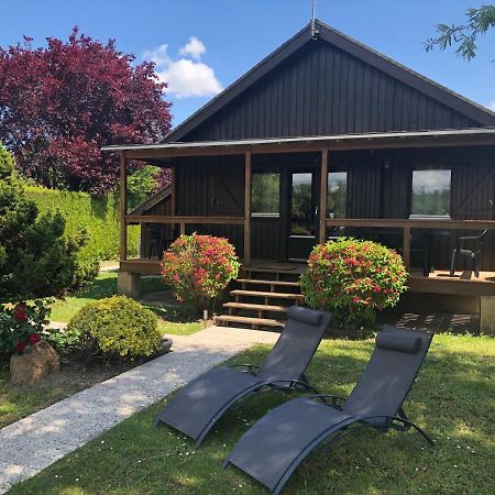 Le Chalet Du Lac - Domaine De La Goujonne Saint-Sauveur-les-Bray Экстерьер фото